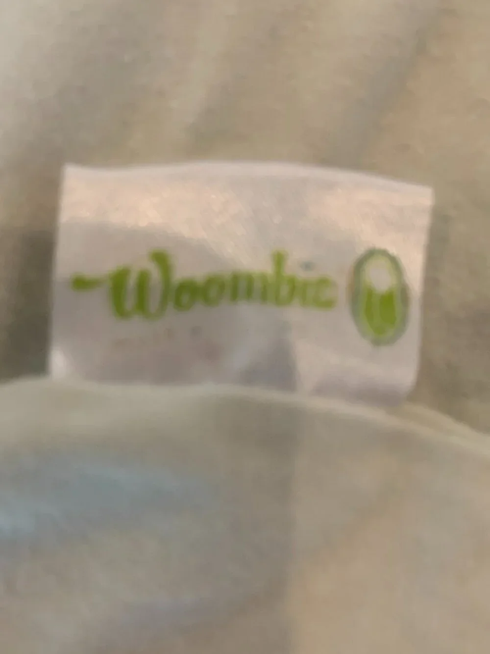 Woombie Swaddle Mint Green 14-19 Pounds